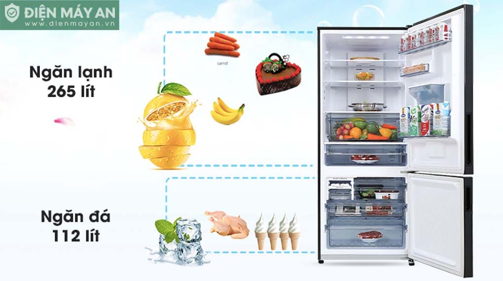 Tủ lạnh Panasonic Inverter 377 lít NR-BX421GPKV